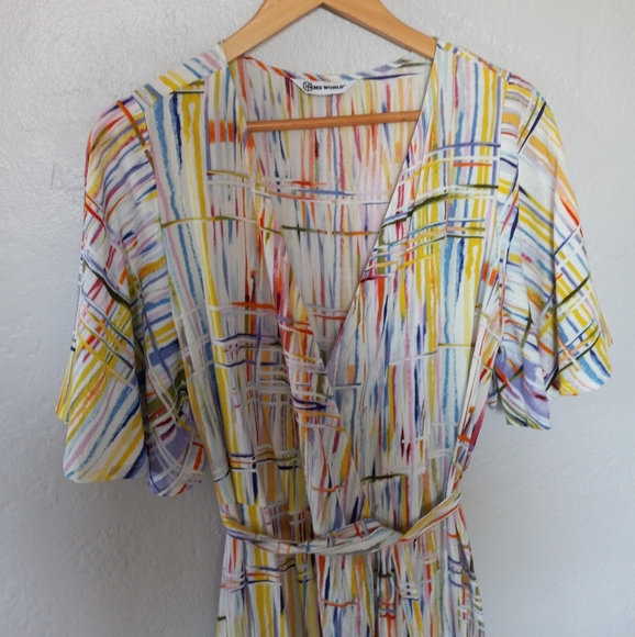 Jams World Viola Twist Adele Wrap Maxi Dress sz.L - Picture 5 of 16